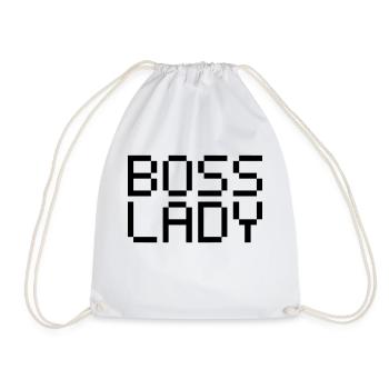 Dame patronne - Sac de sport léger - blanc - Devant