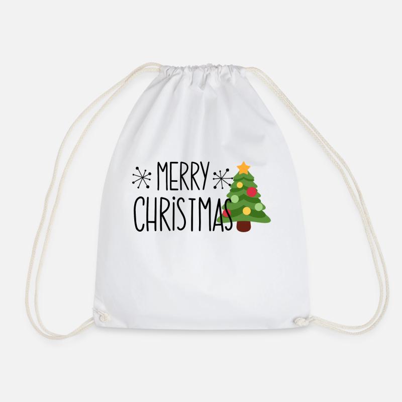 merry Christmas 27 - Turnbeutel - Weiß