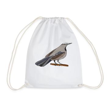 Oiseau - Sac de sport léger - blanc - Devant
