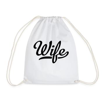 Femme - Sac de sport léger - blanc - Devant