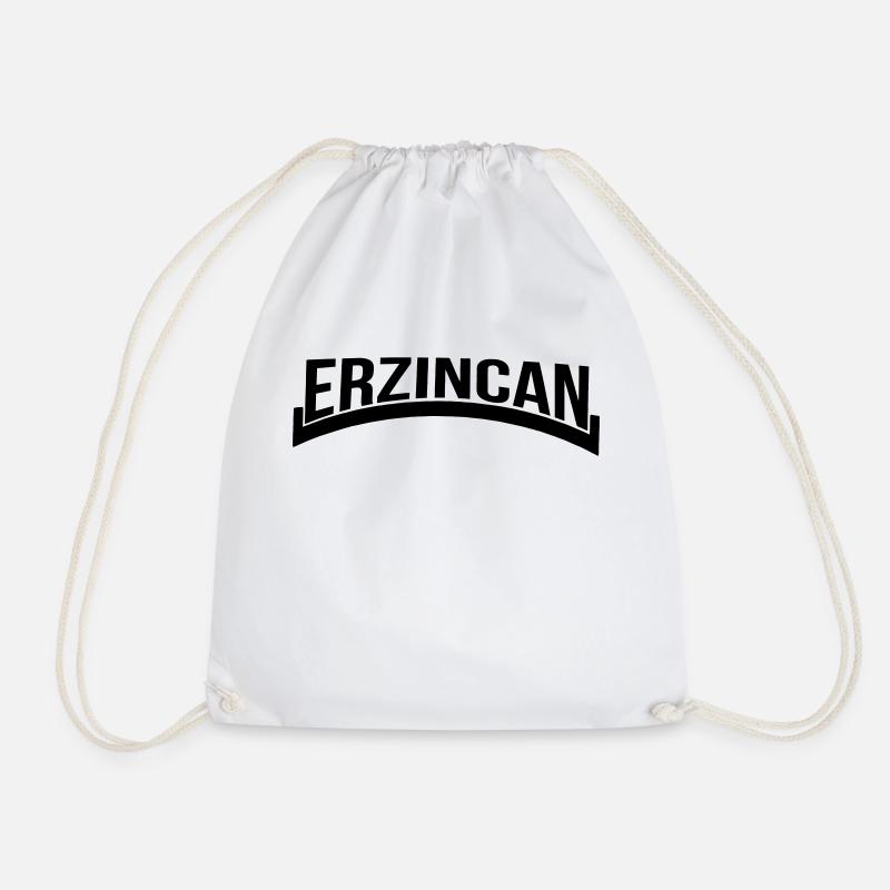 Erzincan - Drawstring Bag - white