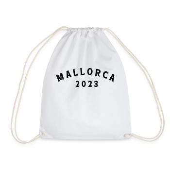 Mallorca 2023 - Drawstring Bag - white - Front
