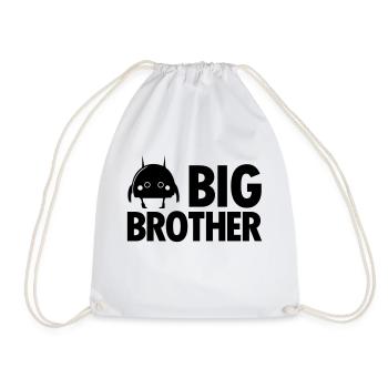 Frère aîné - Sac de sport léger - blanc - Devant