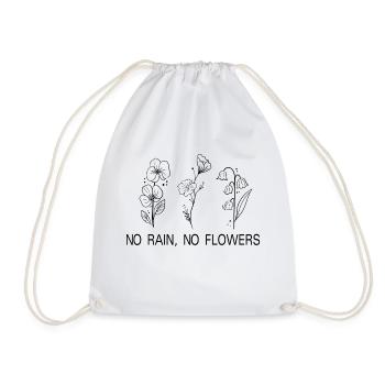 Flower Flower Plant - Sac de sport léger - blanc - Devant