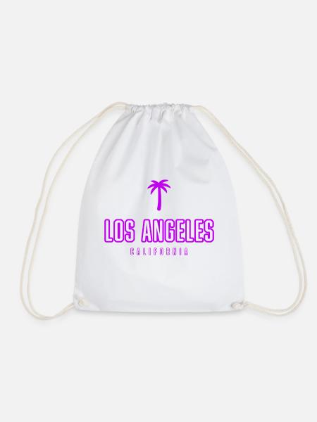 Los Angeles - Turnbeutel - Weiß
