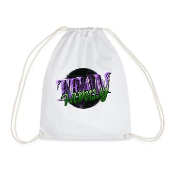 Statement Best Family Party Adoption Child - Drawstring Bag - white - Front