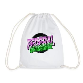 Blagues 2019 Humour Alien OVNI Citation Drôle - Sac de sport léger - blanc - Devant