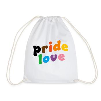 Pride Love Month LGBTQIA+ Gay - Turnbeutel - Weiß - Vorne