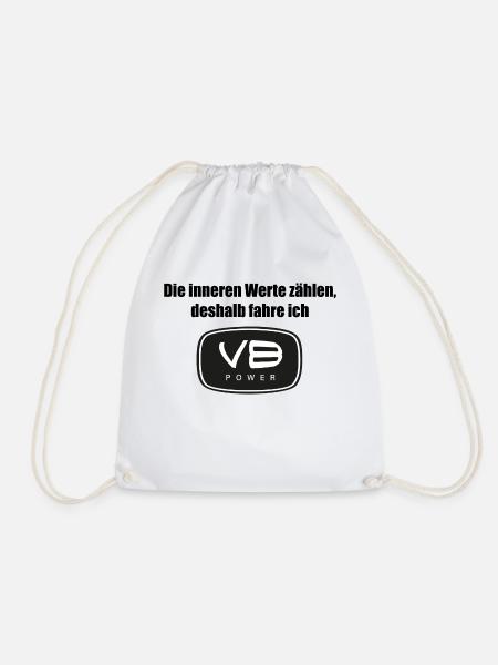 V8 Power - Turnbeutel - Weiß
