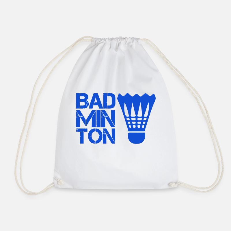 federball Badminton - Turnbeutel - Weiß