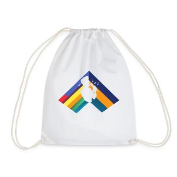 Chœur vocal - Sac de sport léger - blanc - Devant