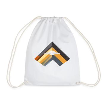 Spaceship Scifi - Drawstring Bag - white - Front