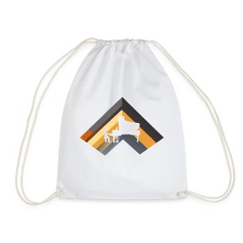 Instrument Music School Pianist - Drawstring Bag - white - Front