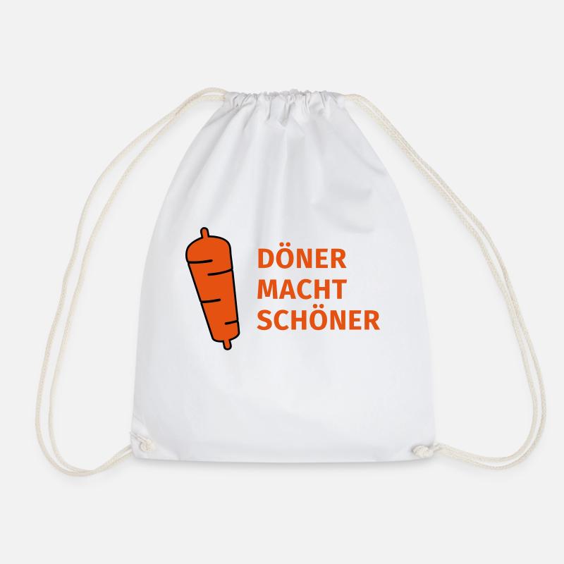 Döner macht schöner - Turnbeutel - Weiß
