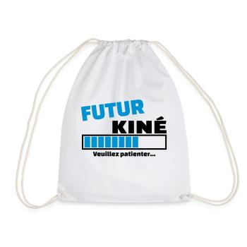 futur kiné - Sac de sport léger - blanc - Devant