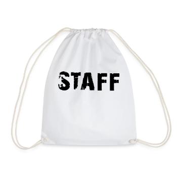staff - Turnbeutel - Weiß - Vorne