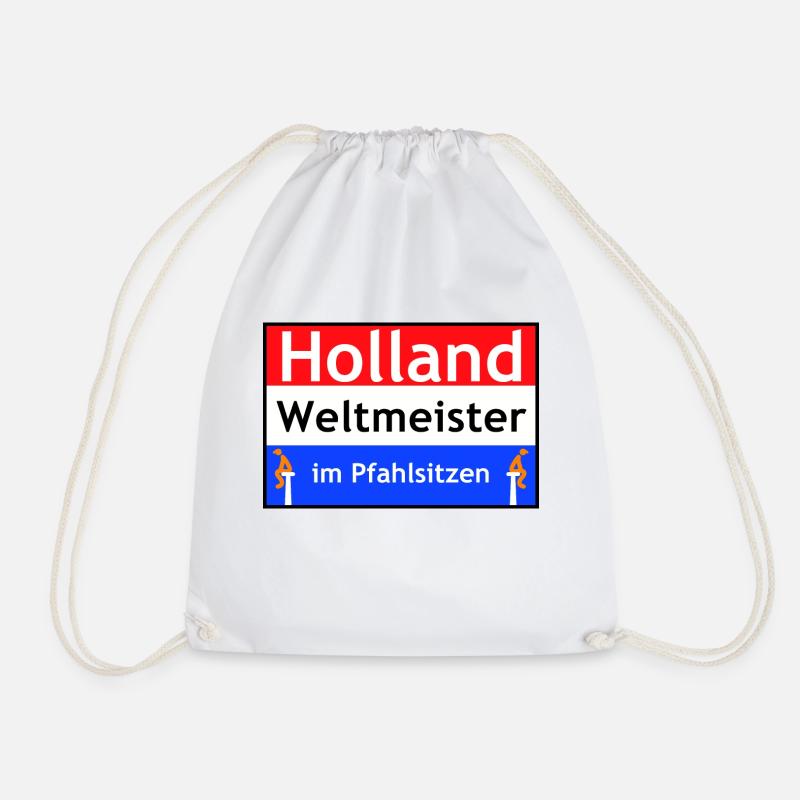 Hollande - Sac de sport léger - blanc