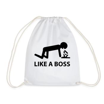 like a boss - Sac de sport léger - blanc - Devant