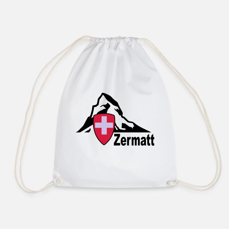 zermatt - Turnbeutel - Weiß