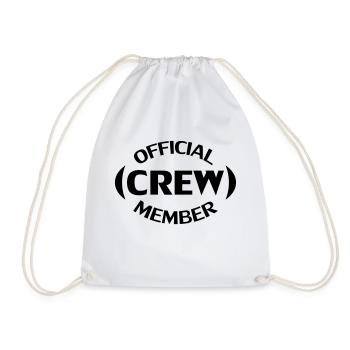 Crew Member - Sac de sport léger - blanc - Devant