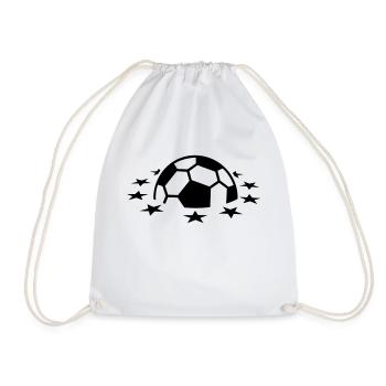 Planète Football / planète de football (1c) - Sac de sport léger - blanc - Devant