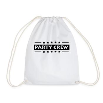 Party Crew - Sac de sport léger - blanc - Devant