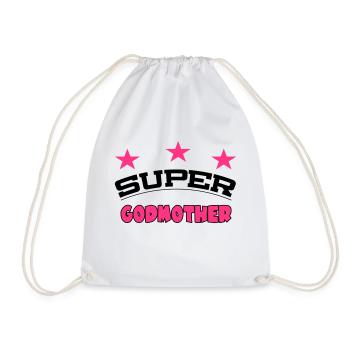 Super godmother - Sac de sport léger - blanc - Devant