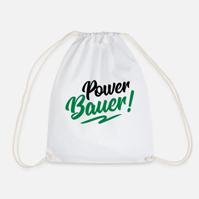 bauer power - Turnbeutel - Weiß