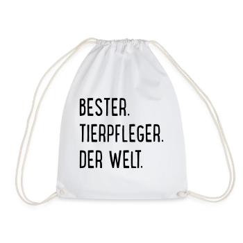 Tierpfleger - Turnbeutel - Weiß - Vorne