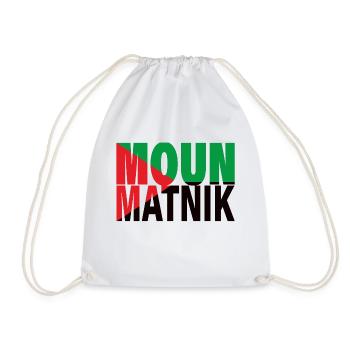 Martinique Drapeau Message - Sac de sport léger - blanc - Devant