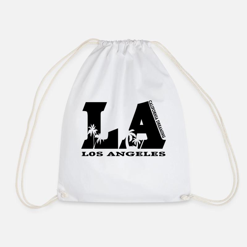 Los Angeles - Turnbeutel - Weiß