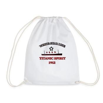 TITANIC SPIRIT WHITE STAR LINE 1912 - Sac de sport léger - blanc - Devant