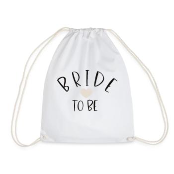 Bride to be - Turnbeutel - Weiß - Vorne
