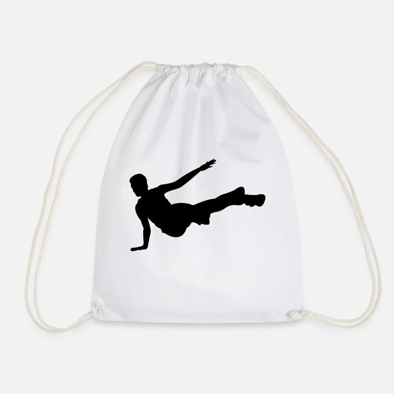 breakdancer - Turnbeutel - Weiß