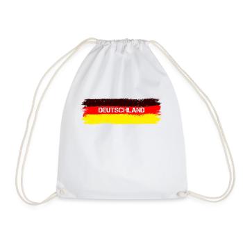 Germany Flag German Flag Germany German - Drawstring Bag - white - Front