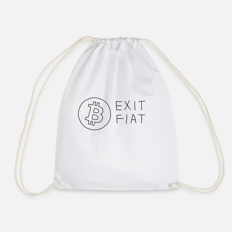 exitfiat - Turnbeutel - Weiß
