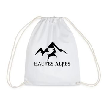 hautes Alpes - Sac de sport léger - blanc - Devant