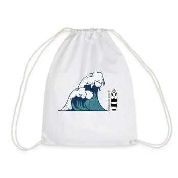 Planche BZH - Sac de sport léger - blanc - Devant