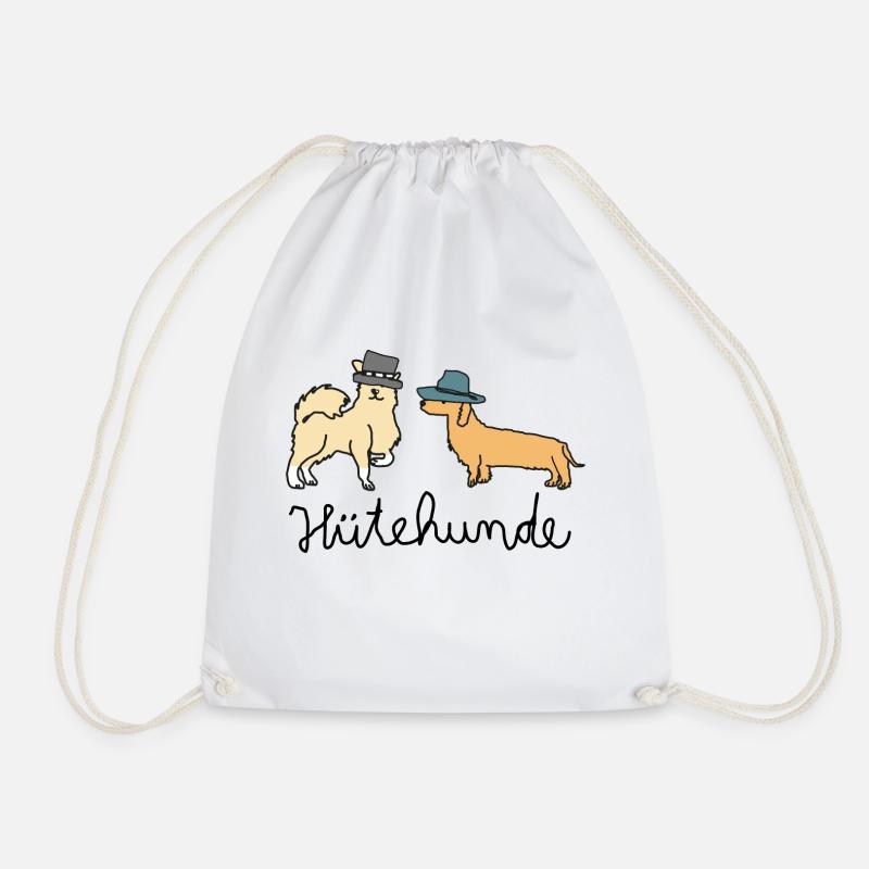 Hütehunde - Turnbeutel - Weiß