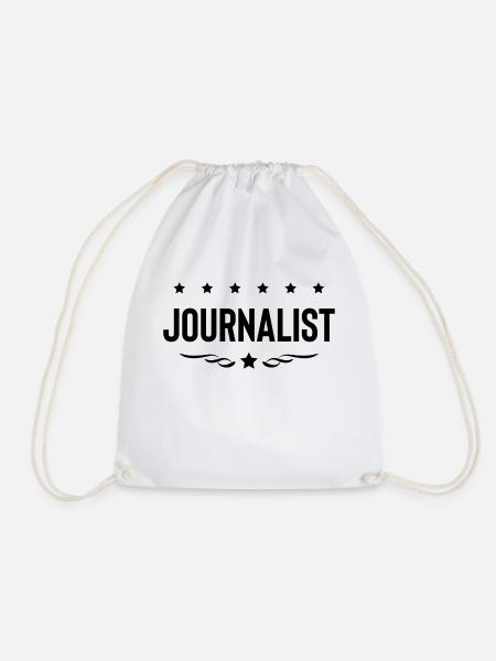 Journalist Beruf - Turnbeutel - Weiß