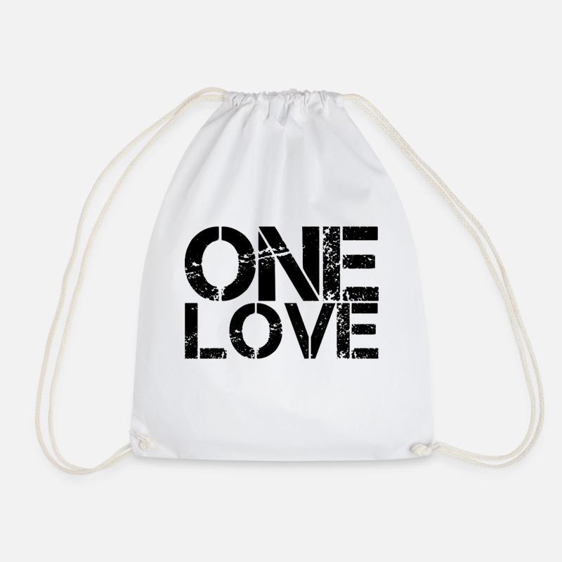 One love - Turnbeutel - Weiß