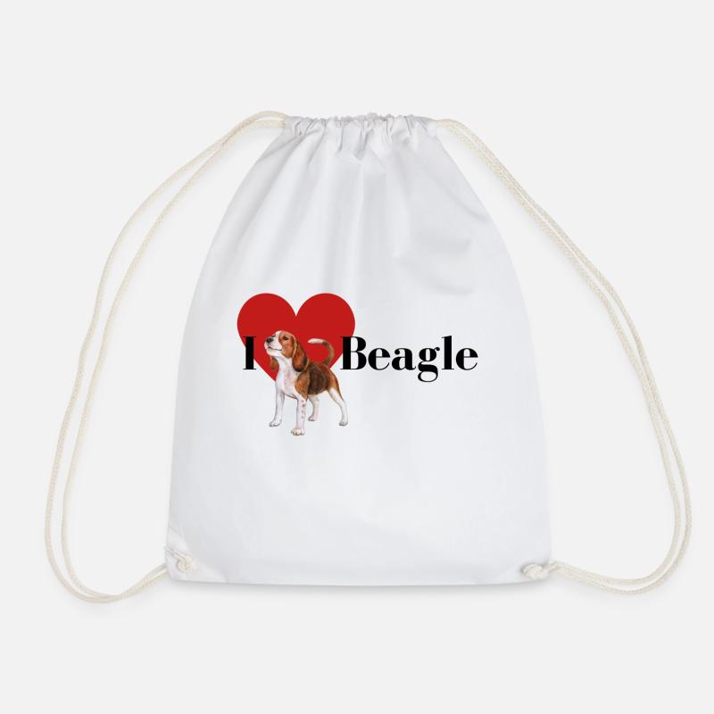 J’adore Beagle - Sac de sport léger - blanc