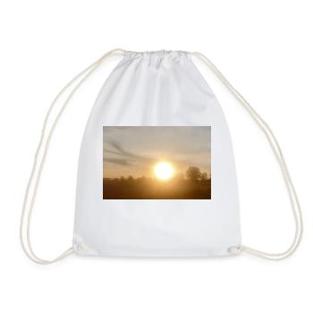 Sonnenuntergang - Turnbeutel - Weiß - Vorne