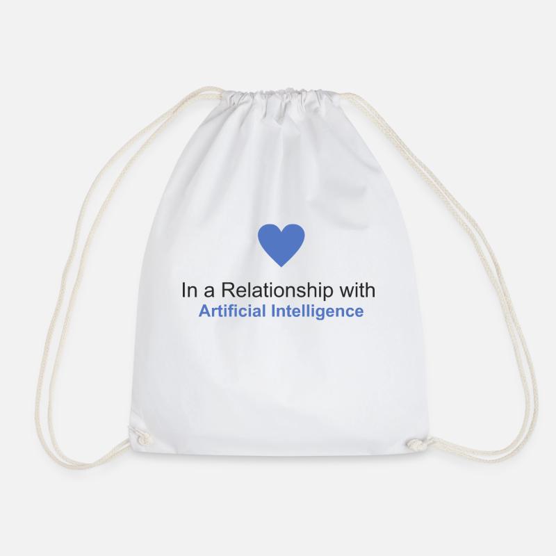En relation avec l’Intelligence Artificielle - Sac de sport léger - blanc