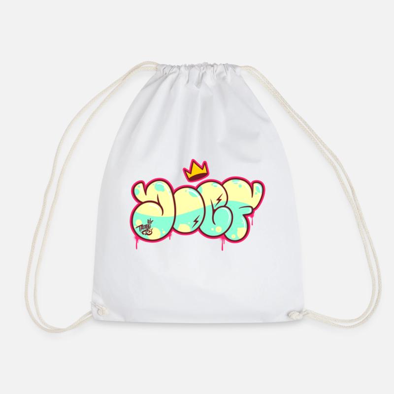 Graphique #01 - Sac de sport léger - blanc