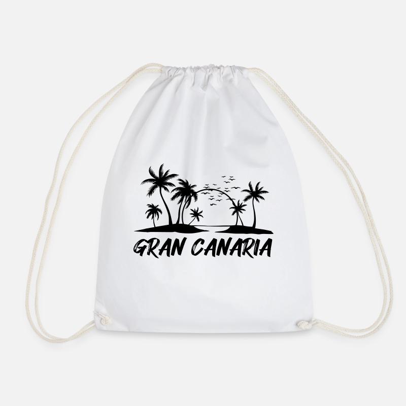 gran canaria - Turnbeutel - Weiß