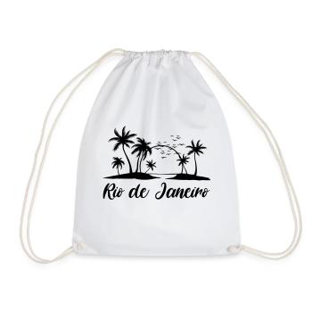 Rio de Janeiro - Drawstring Bag - white - Front