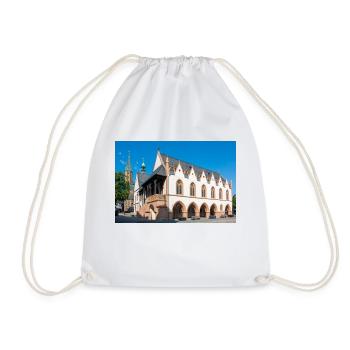 The Imperial Palace of Goslar (Kaiserpfalz) Goslar - Drawstring Bag - white - Front
