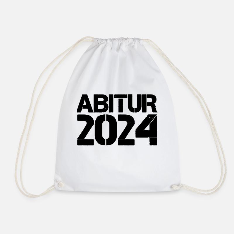 abitur 2024 - Turnbeutel - Weiß