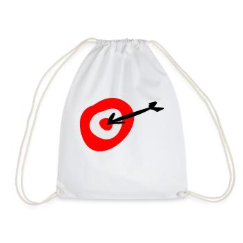 target - Drawstring Bag - white - Front